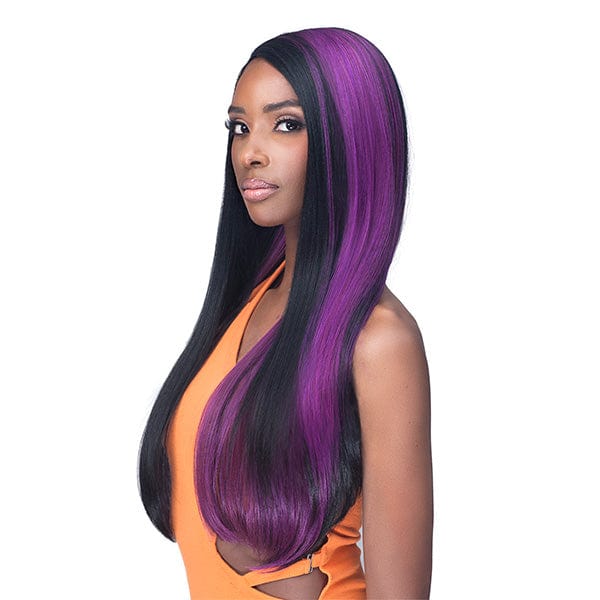 Bobbi Boss Swoop Part Series Synthetic Hair HD Lace Front Wig - MLF648 EMERSON - Image 2