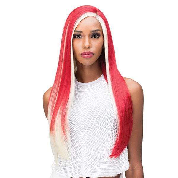 Bobbi Boss Synthetic 13x4 HD Lace Wig - MLF242 GARNET - Image 2