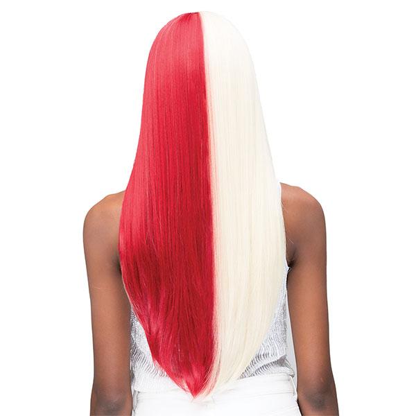 Bobbi Boss Synthetic 13x4 HD Lace Wig - MLF242 GARNET - Image 3