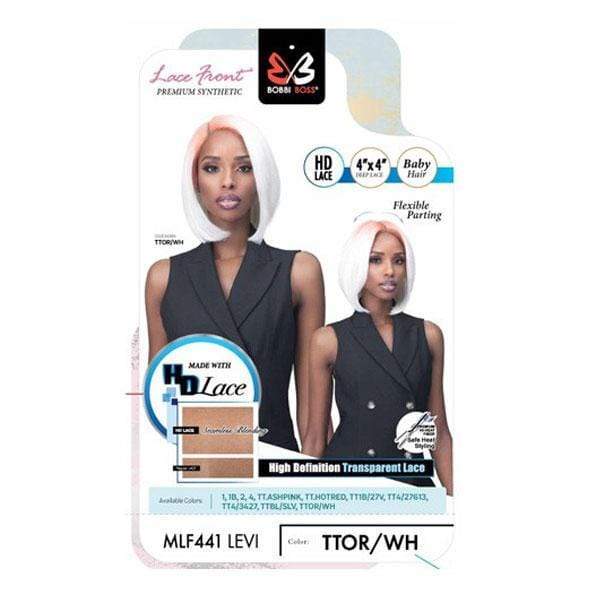 Bobbi Boss Synthetic 4x4 HD Lace Front Wig - MLF441 LEVI - Image 2