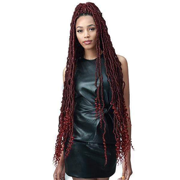 Bobbi Boss Synthetic Crochet Braid - NU LOCS CURLY TIPS 36" 2X - Image 2