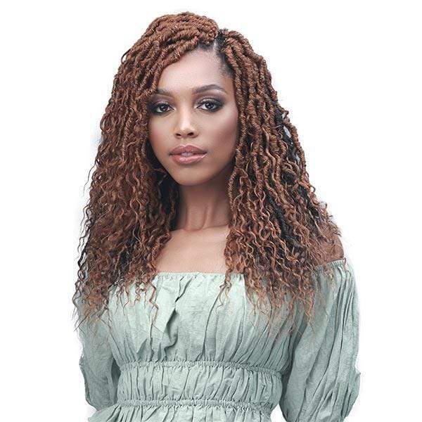 Bobbi Boss Synthetic Crochet Braid - NU LOCS FRENCH DEEP BOHO 14" 2X - Image 2