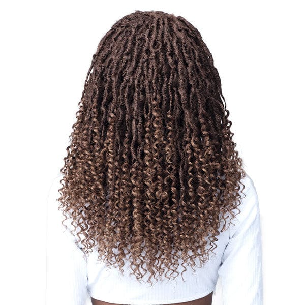 Bobbi Boss Synthetic Hair Lace Front Wig - MLF617 MICRO LOCS CURLY TIPS 22 - Image 3