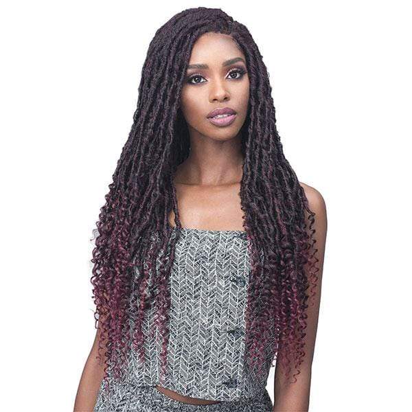 Bobbi Boss Synthetic Hair Lace Front Wig - MLF619 NU LOCS CURLY TIPS 30 - Image 2