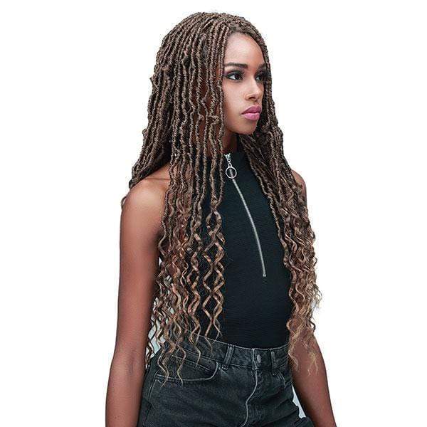 Bobbi Boss Synthetic Hair Lace Front Wig - MLF620 NU LOCS FRENCH TIPS 30 - Image 2