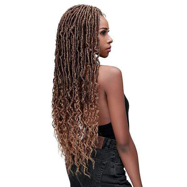 Bobbi Boss Synthetic Hair Lace Front Wig - MLF620 NU LOCS FRENCH TIPS 30 - Image 3