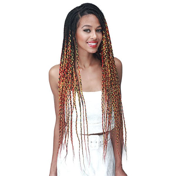 Bobbi Boss Synthetic Hair Lace Front Wig - MLF623 KNOTLESS BOX BRAID 30 - Image 2