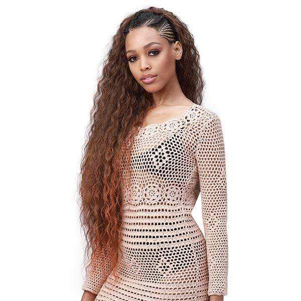 Bobbi Boss Synthetic Pre-Feathered Braid - 3X KING TIPS WET & WAVY 28" - Image 2