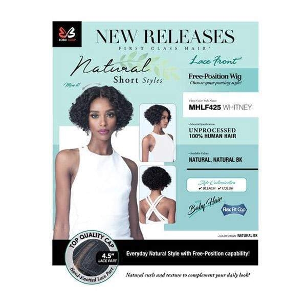 Bobbi Boss 100% Human Hair Lace Front Wig - MHLF425 WHITNEY - Image 2