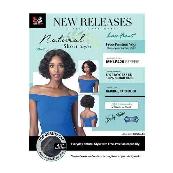 Bobbi Boss 100% Human Hair Lace Front Wig - MHLF426 STEFFIE - Image 2
