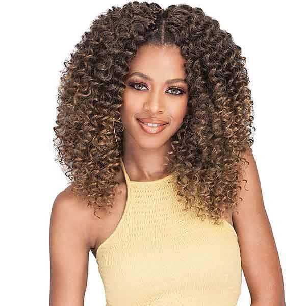[3 Pack Deal] Bobbi Boss African Roots Collection Crochet Braid - BRAZILIAN DEEP WAVE 10" - Image 2