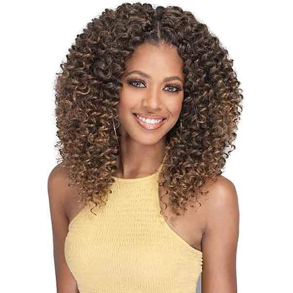 [3 Pack Deal] Bobbi Boss African Roots Collection Crochet Braid - BRAZILIAN DEEP WAVE 10" - Image 3