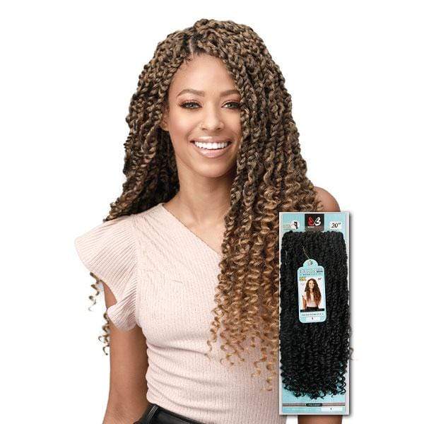 [3 Pack Deal] Bobbi Boss African Roots Collection Crochet Braid - 3X BOHEMIAN BOX BRAID 20" - Image 3