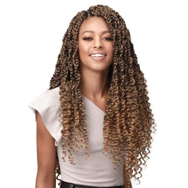 [3 Pack Deal] Bobbi Boss African Roots Collection Crochet Braid - 3X BOHEMIAN BOX BRAID 20" - Image 4