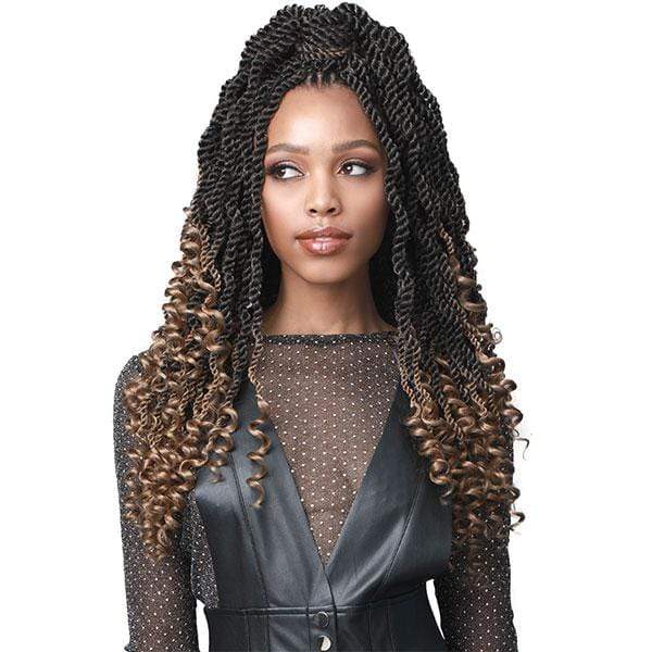 Bobbi Boss Wavy Senegal Twist Curly Tips 2X Braid - 18" - Image 3