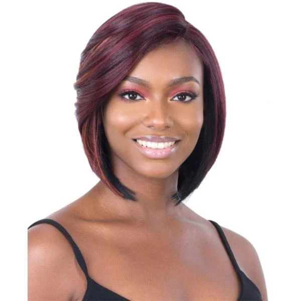 Freetress Equal Synthetic Hair 5 Inch Lace Part Wig - CLASSY SIDE BANG - Image 3