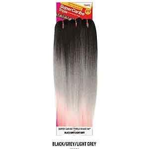 [3 Pack Deal] Janet Collection Pre Stretched Unicorn Crochet Braid - 3X SUPER CARIBE TRIPLE 48" - Image 12