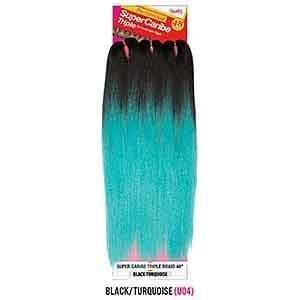 [3 Pack Deal] Janet Collection Pre Stretched Unicorn Crochet Braid - 3X SUPER CARIBE TRIPLE 48" - Image 14