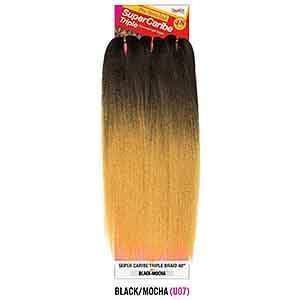 [3 Pack Deal] Janet Collection Pre Stretched Unicorn Crochet Braid - 3X SUPER CARIBE TRIPLE 48" - Image 17