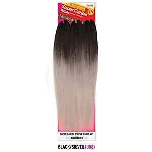 [3 Pack Deal] Janet Collection Pre Stretched Unicorn Crochet Braid - 3X SUPER CARIBE TRIPLE 48" - Image 18
