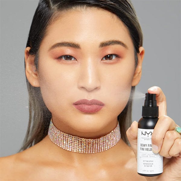 NYX PROFESSIONAL Makeup Setting Spray(2.03oz) - Dewy Finish - (C) - Image 4