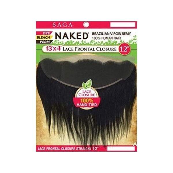 Saga Naked Brazilian Virgin Remy 100% Human Hair 13X4 Lace Frontal Closure - STRAIGHT 12"-16" - Image 2