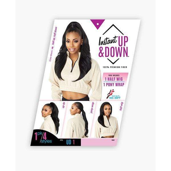 Sensationnel Instant Up & Down Pony Wrap Half Wig - UD 1 - Image 6