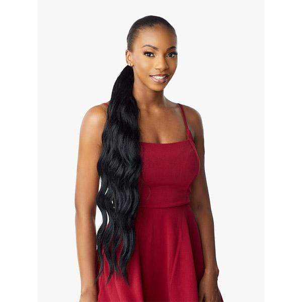 Sensationnel Synthetic Ponytail Instant Pony Wrap - LOOSE WAVE 30" - Image 3