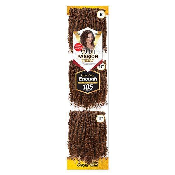 Zury Sis Synthetic Crochet Braid - V11 PASSION TWIST 9/10/11 - Image 3
