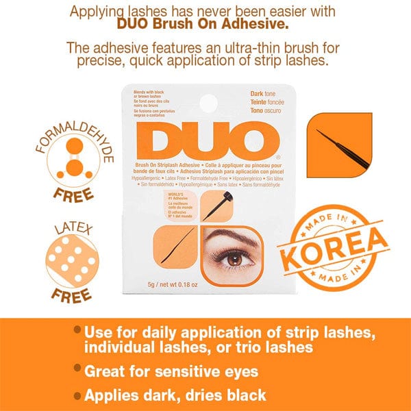 DUO BRUSH-ON STRIPLASH ADHESIVE-Dark tone-0.18oz-(C) - Image 3