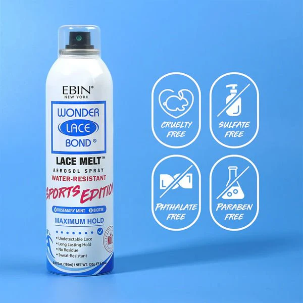 Ebin New York Wonder Lace Bond Sports Edition - LACE MELT AEROSOL SPRAY - (C) - Image 6