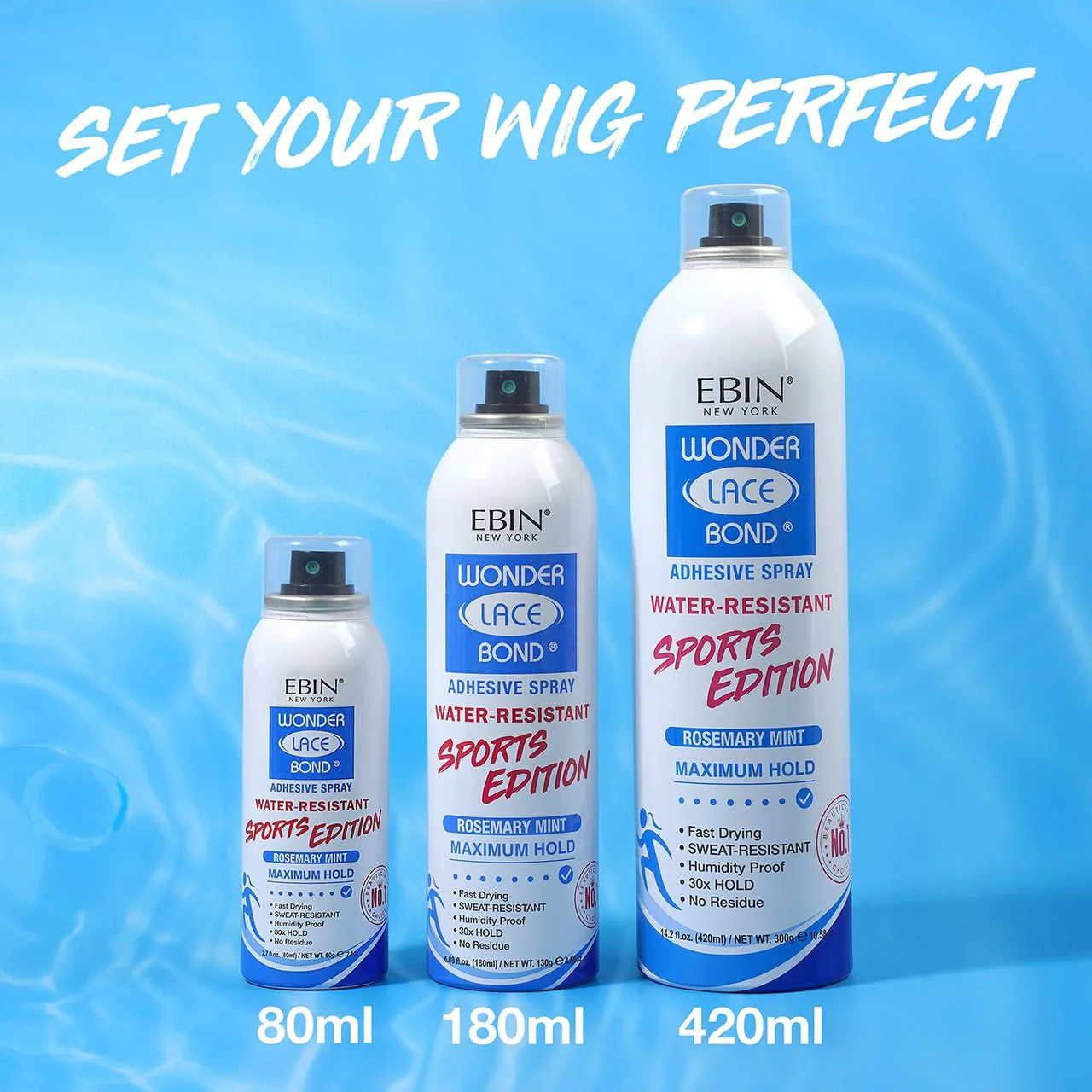 Ebin New York Wonder Lace Bond Sports Edition - Adhesive Spray - (C) - Image 4