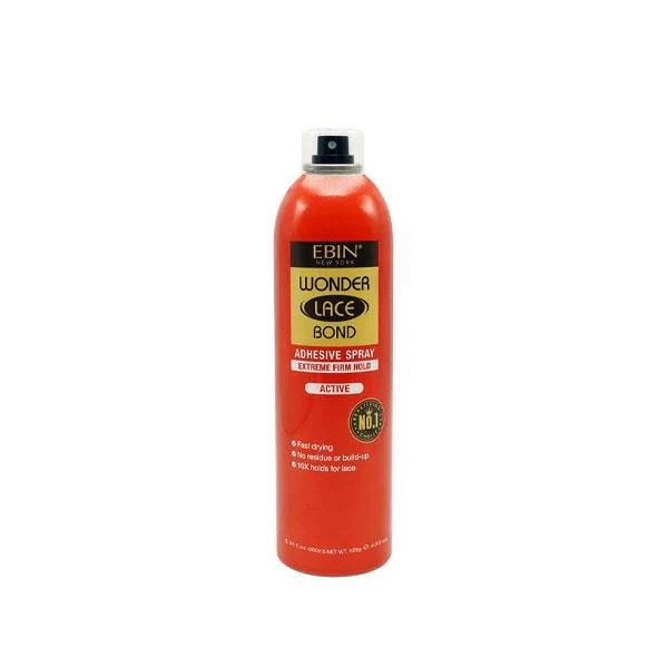 Ebin New York - Wonder Lace Bond Wig Spray - EXTREME FIRM HOLD Active - (2.7 oz / 6.08 oz ) - (C) - Image 3
