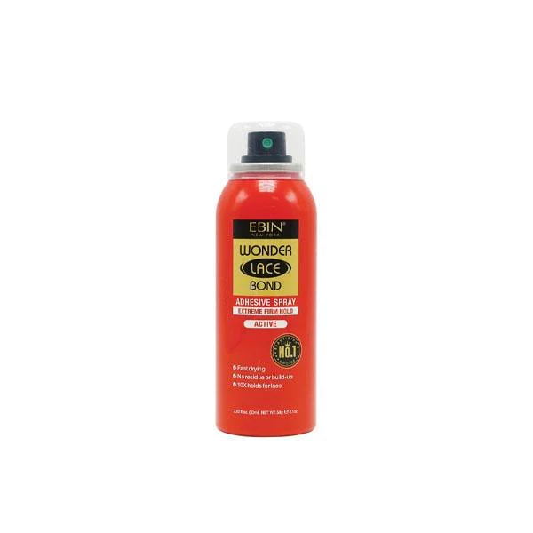 Ebin New York - Wonder Lace Bond Wig Spray - EXTREME FIRM HOLD Active - (2.7 oz / 6.08 oz ) - (C) - Image 4