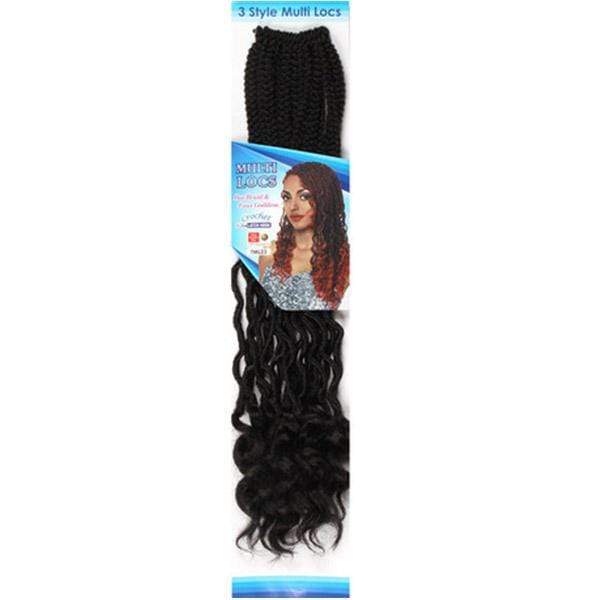 First Hair Trio Multi Locs Box Faux Goddess Braid -TML23 - Image 2