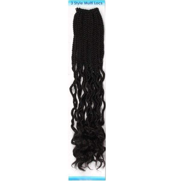 First Hair Trio Multi Locs Box Faux Goddess Braid -TML23 - Image 3