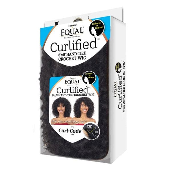 Freetress Equal Curlified Hand-tied Crochet Wig - CURL CODE - Image 6