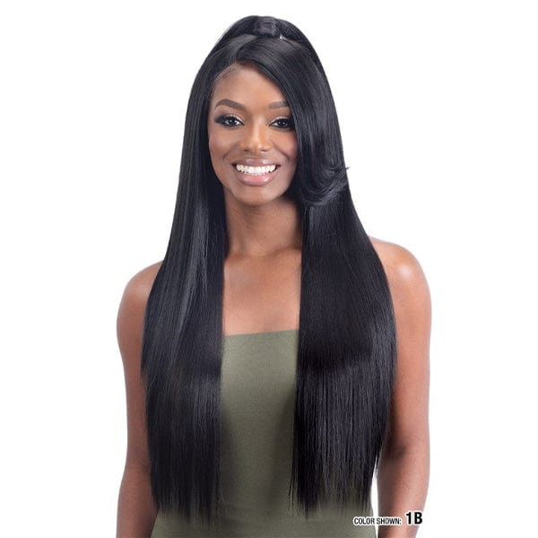 Freetress Equal Illusion Synthetic Half Up Lace Frontal Wig - HDL 10 - Image 2