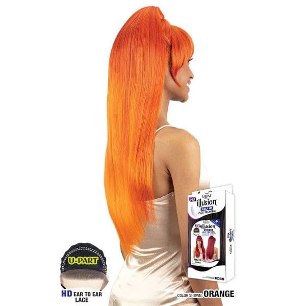 Freetress Equal Illusion Synthetic Half Up Lace Frontal Wig - HDL 11 - Image 7