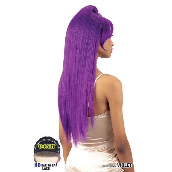Freetress Equal Illusion Synthetic Half Up Lace Frontal Wig - HDL 11 - Image 9