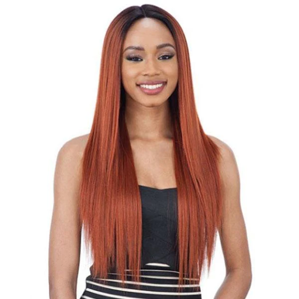 Freetress Equal Lace & Lace Synthetic Hair 6 inch Deep Center Part Lace Wig - MATTIE - Unbeatable - Image 2