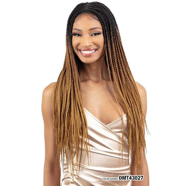 Freetress Equal Synthetic Braided Lace Front Wig - DIAMOND PART BRAID 30" - Image 3