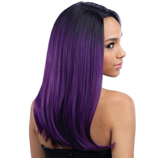 Freetress Equal Synthetic Hair Lace Deep Invisible L Part Lace Front Wig - JUSTICE - Image 2