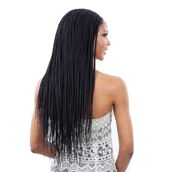 Freetress Equal Synthetic Premium Braid Lace Wig - LONG BOX BRAIDS - Image 3