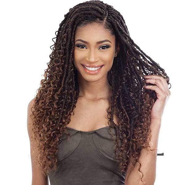 Freetress Synthetic Crochet Braid - BOHO HIPPIE LOC 20" - Image 3