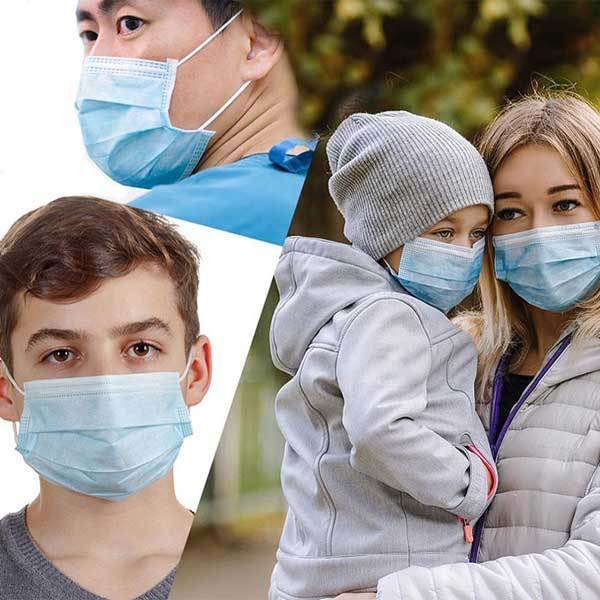 High Quality Professional Face Mouth Mask 10Pcs - (C) - Image 2