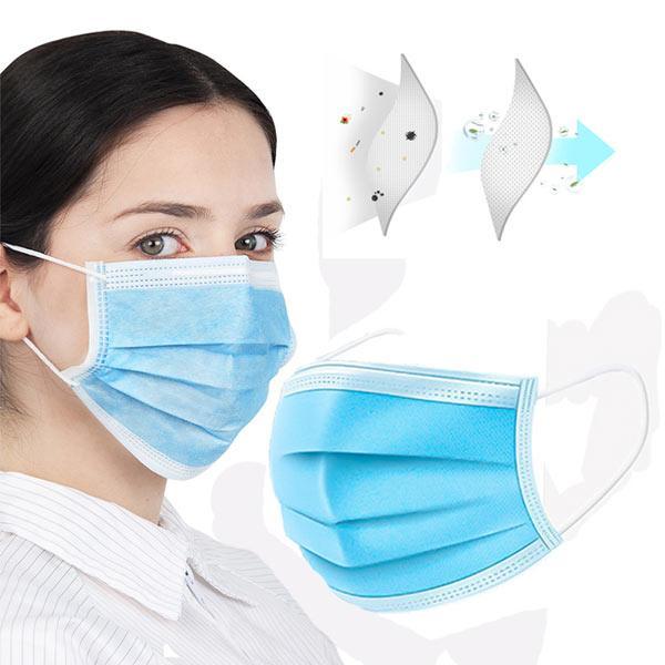 High Quality Professional Face Mouth Mask 10Pcs - (C) - Image 3