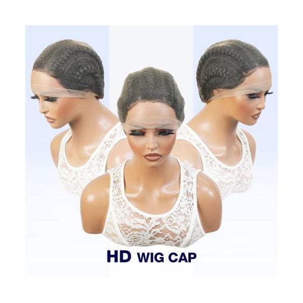 Invisible HD Wig Cap Ultra Thin for Bald Cap Method (2Pcs) - WCAP01 - (C) - Image 6