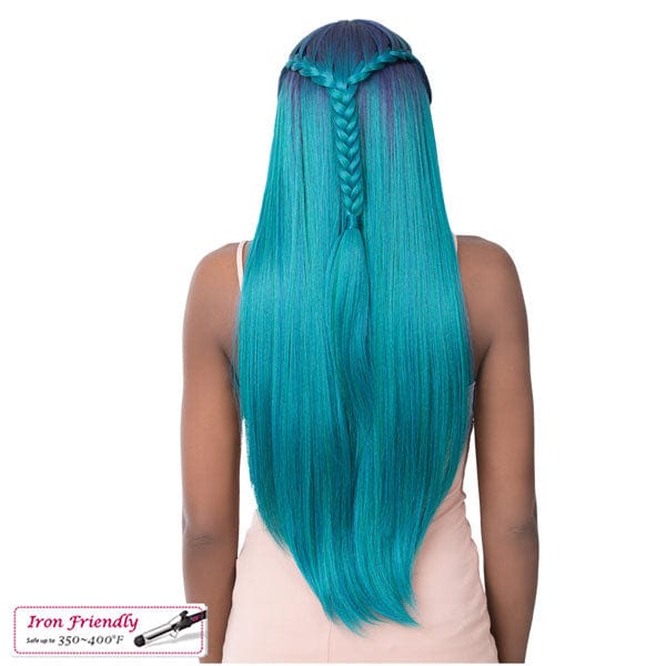 It's A Wig Synthetic Swiss Lace Crown Braid Wig - DABO - Image 5