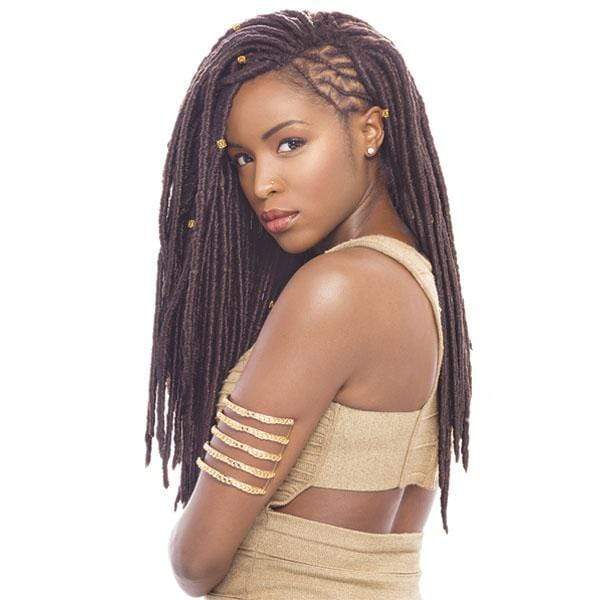 Janet Collection Mambo Faux Locs Braid - 2X HAVANA MAMBO FAUX LOCS 18" - Image 3